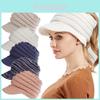Gemütliche Damen Stretch-Strickmütze Zopfmütze für Winterwärme und Stil