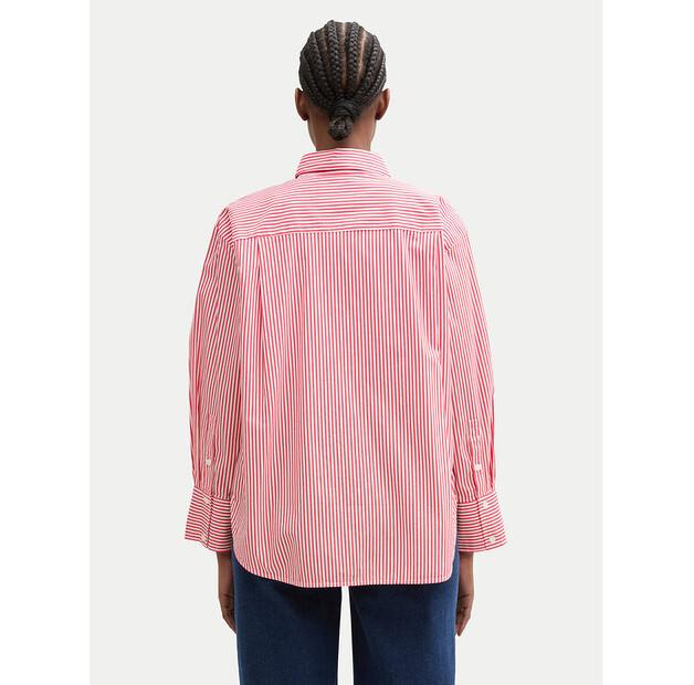 Рубашка Tom Tailor Denim Striped loose-fit shirt