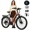 TTGO C3 SE Elektrische Fiets Batterij 648Wh (36V 18Ah),250W 80-120km Autonomie SHIMANO 7 Versnellingen 28" All-Terrain Banden