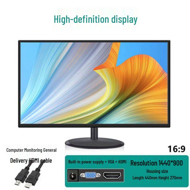 Ecran de Afișare pentru Supraveghere Nou: Monitor Desktop 19, 22, 24 inch pentru Acasă și Birou