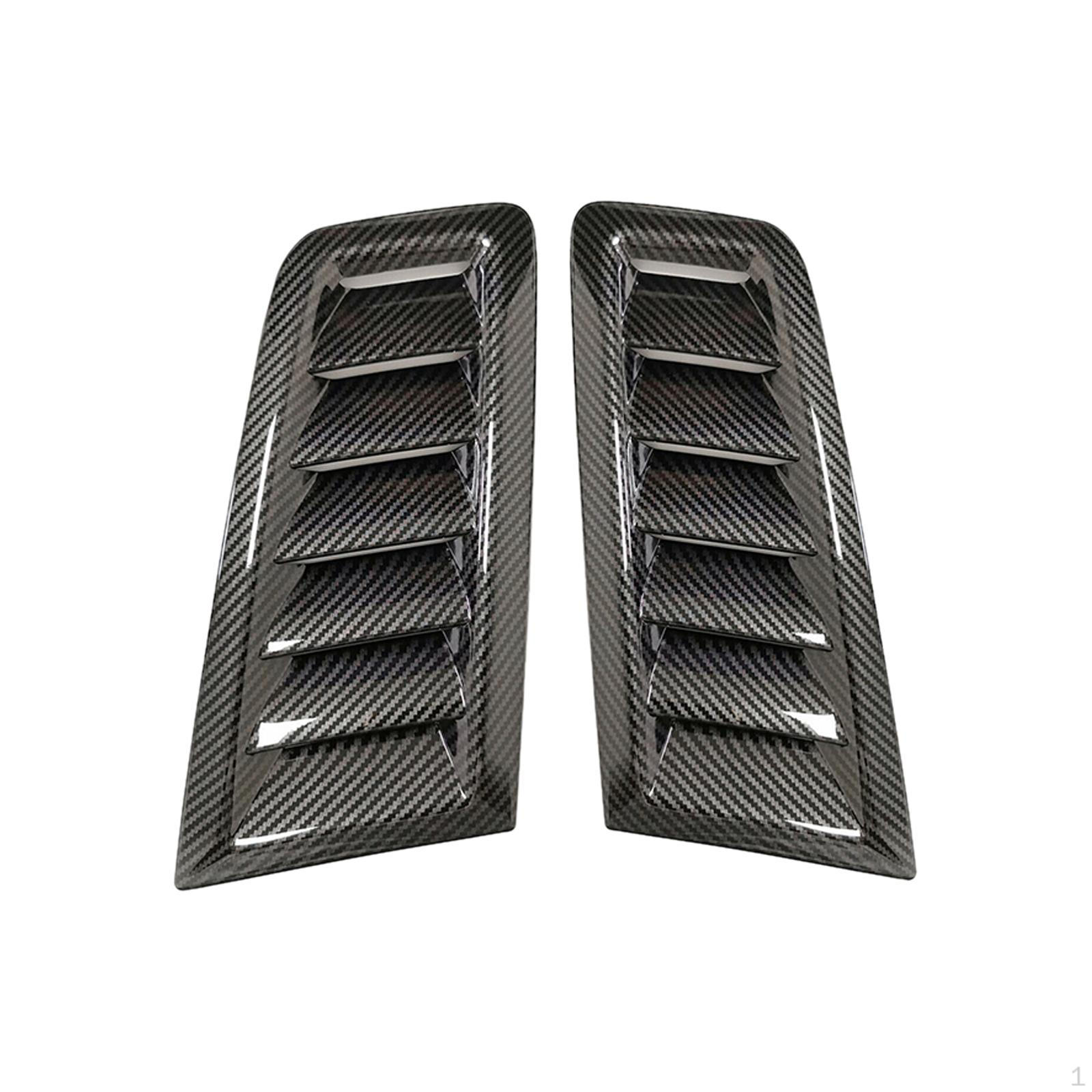 

2x Car Hood Vent Scoops Modified Accessory Bonnet Air Trim for Focus RS