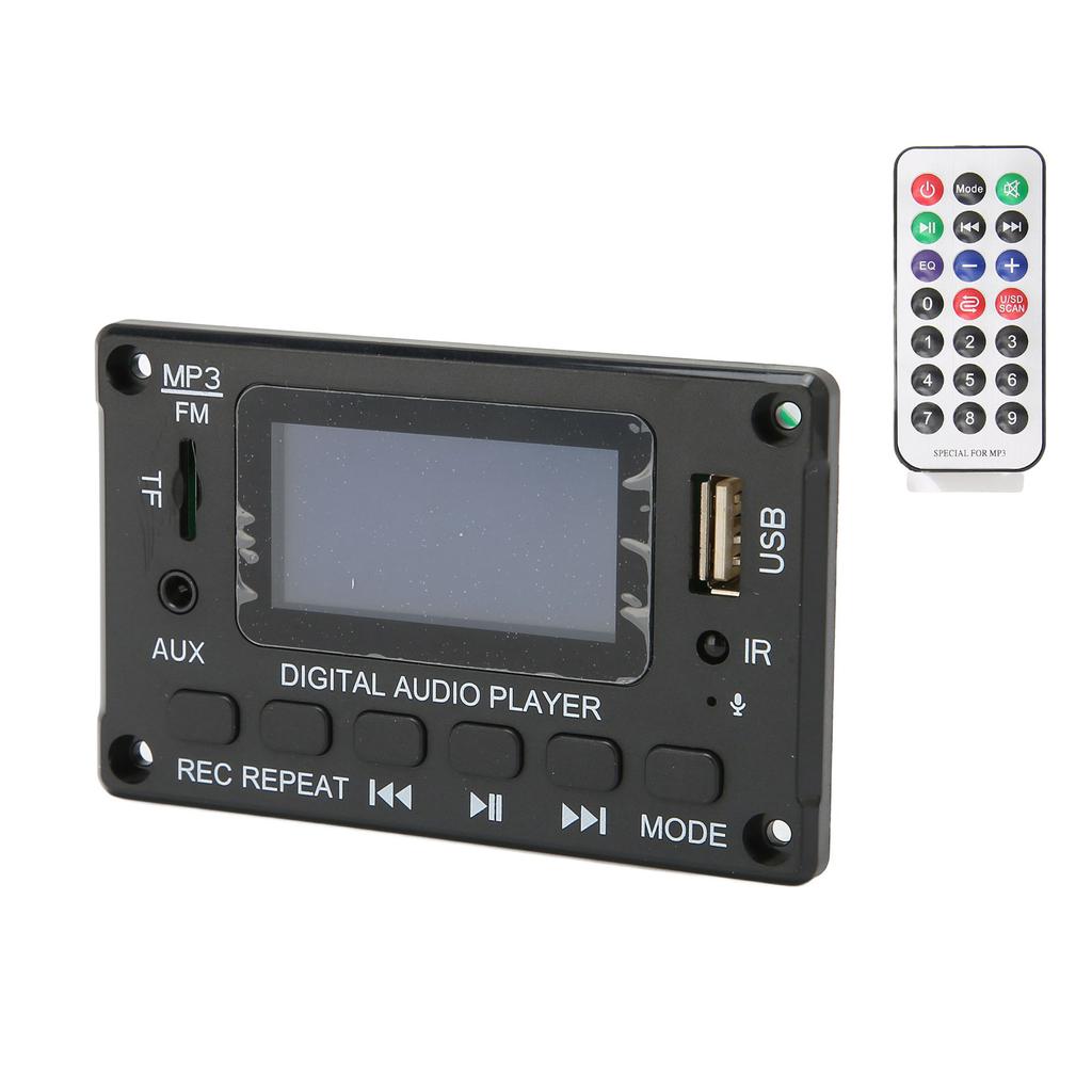 Bluetooth Decoding Board LCD Screen Multifunctional Car MP3 Decoder Board for Car