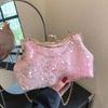 Sparkling Sequins Clutch Purses Fashion Handbag Wedding Party Shoulder Bag
