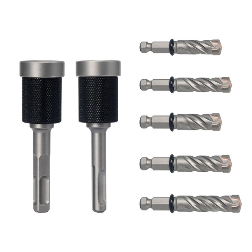 Split-type Detachable Depth Stop Sharp Hexagonal interface Split-Design Drill Bit Anti-Vibration Easy To Install