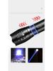 LED Multifunctional Flashlight - USB Rechargeable, Triple Light Source, Purple Identification, Aluminum Alloy, Night Fishing