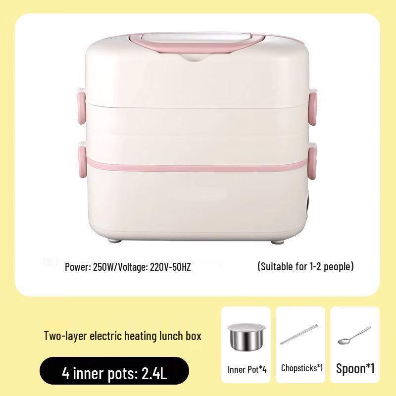 ZISIZ Double-Layer Electric Lunch Box