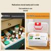 Family First Aid Kit: Large Capacity Multi-Layer Medicine Storage Box for Household and Children