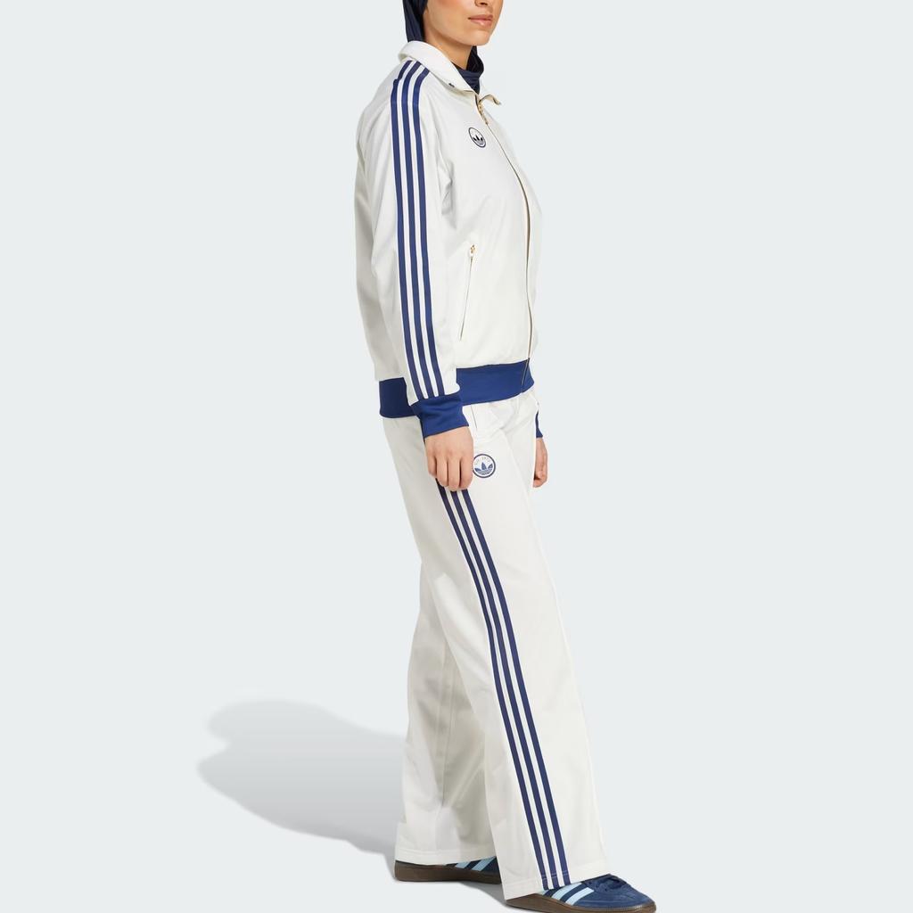 Adidas Originals Firebird Vintage Sports Zip-Up Jacket Women Jacket Cloud-White IX3550