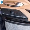ABS Auto Dveře Loketní opěrka Okno Zvedák Tlačítko Spínač Ovládací Panel Kryt Lišta Pro Lexus ES 2018 - 2025 Uhlíková Vlákna Doplňky