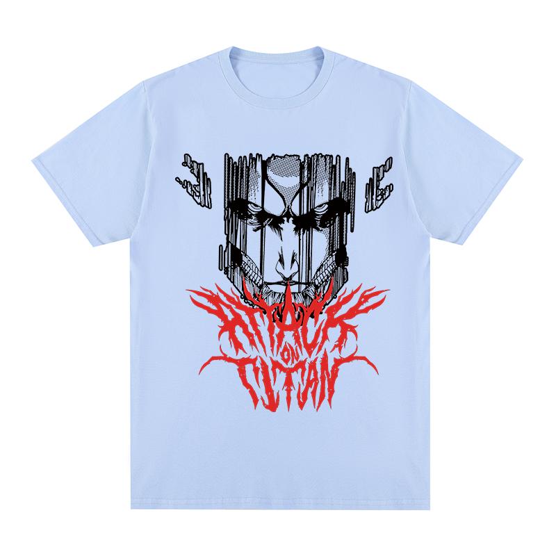 

Атака Титанов Эрен Йегер Винтажная Футболка Хип-Хоп Оверсайз Уличная Одежда Аниме Хлопок Мужская Футболка Новая Футболка Женские Топы 4XL