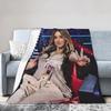 L-Lolas I-Indigos  Plush Blanket Girls Boys  Flannel Throw Blanket For Couch Bed Super Warm Design Bedspread Birthday Present