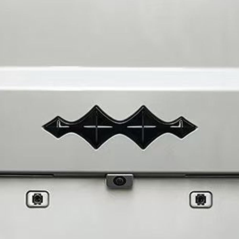 For BYD Formula Leopard 8 Car Logo Decoration Stickers Blackened Front And Rear Logos Front And Rear Logos Modified Decorative