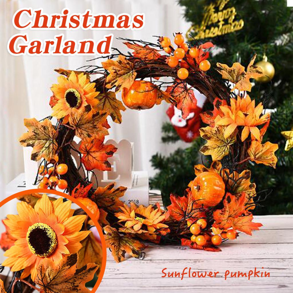 Festival Maple Leaves Garland Artificial Flower Garland for Home Off Hotel Festival Maple Leaves Garland Artificial Flower Garland for Home Off Hotel