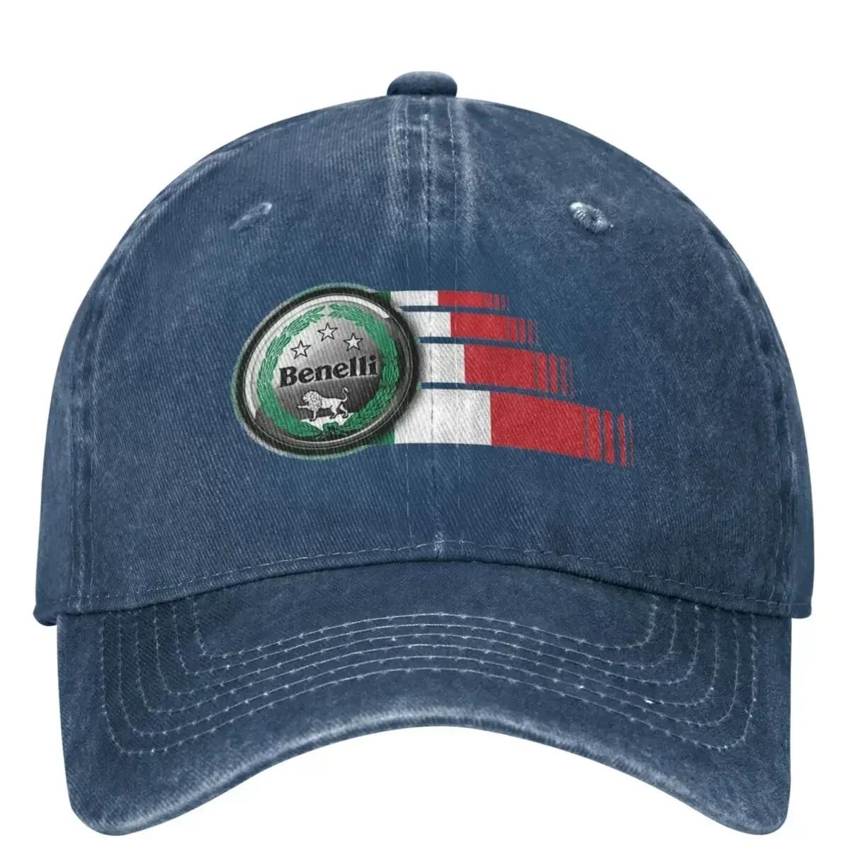 

Benelli Racing Motorcross Motorbike Motor Baseball Cap Merch For Unisex Fashion Distressed Washed Hats Dad Hat Adjustable One Size