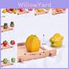 Lifelike Resin Fruit Ornaments For Diy Projects And Miniature Settings