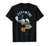 Disney Mickey And Friends Vintage Donald Duck Angry Jumping T-Shirt_
