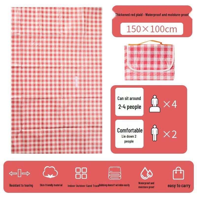 

Waterproof Outdoor Picnic & Camping Mat - Moisture-Proof, Thickened, Portable