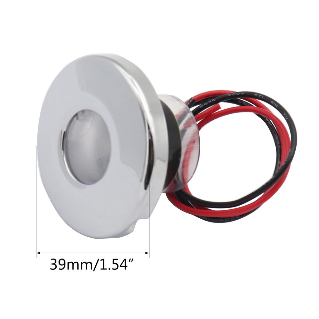 LED Indoor Outdoor Step Light 3200k Warm White Stair Light Waterproof 12V