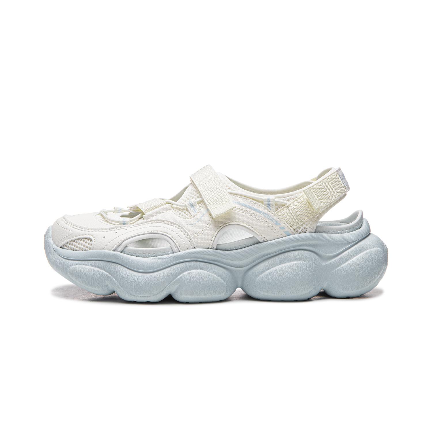 

Сандалии для треккинга по реке Li Ning Cloud, нескользящие, износостойкие, легкие, женские, цвет Белый туман, AGUW016-5 36