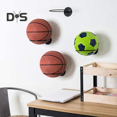 Wandhalterung für Basketball, Eisenball-Display, Aufbewahrungsregal, Sportzubehör, Organizer für Basketball, Fußball, Volleyball, Fußball, Rugby