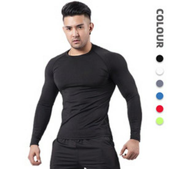Men's High-Neck Velvet Warm Fitness Suit for Autumn/Winter - PRO Tight-Fit Sportswear for Basketball, Running, and Training.