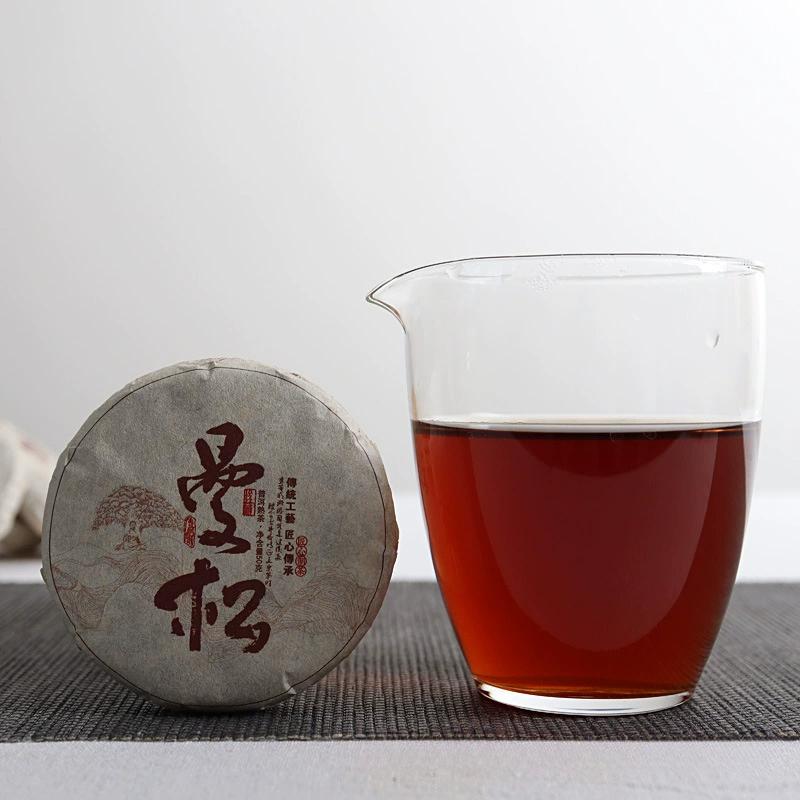 Premium Yunnan Pu'er Menghai Ripe Small Cake Big Tree Ripe Tea Cake 50g