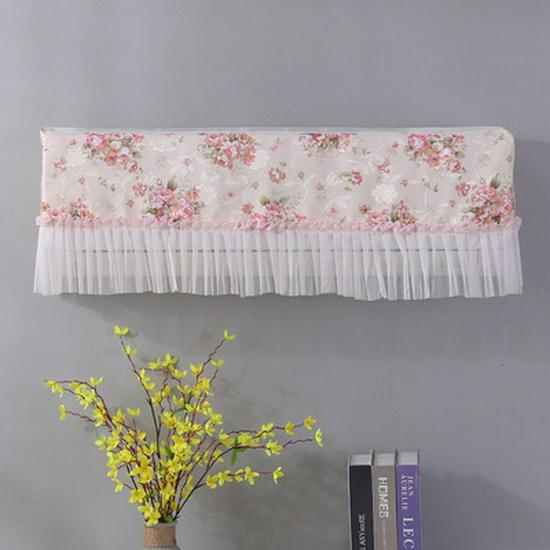 Universal Wall-Mounted Air Conditioner Dust Cover: Anti-Blow Windshield, Windproof Curtain, Full Sleeve Protection for Cabinet Machines