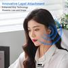 D70Pro Lavalier Business Bluetooth 5.4 Earphones Talk/Music Time 36 Hours LED Digital Display With Mic Noice Cancelling Headset