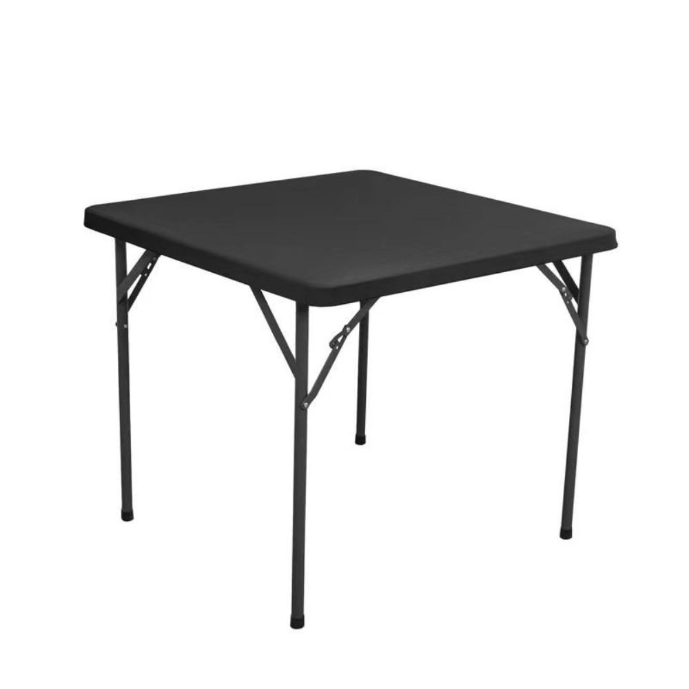 Stretch Spandex Square Tablecloth Washable Solid Color Fitted Table Cloth Wrinkle Resistant Elastic Table Cover Banquet