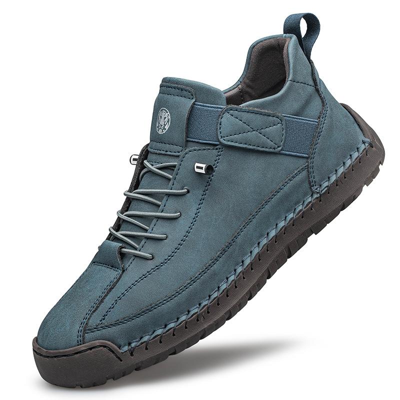 

Men s Casual High-Top Shoes, Loafers for Men, Comfortable Soft-Soled Casual Shoes for Men 48 синій