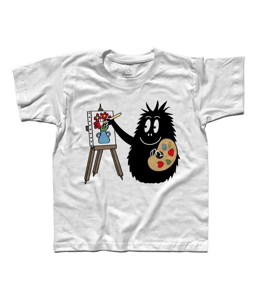 T-Shirt Enfant Barbabarba Peintre Barbabeau The Artist - Vintage