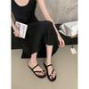 Inner Height-increasing Birkenstock Shoes Bag Head Half Slippers Women's Summer Outer Wear 2025 New One-pedal Single Shoes Mary Jane Liang Slippers