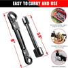 Durable Professional Plumbing Tools Portable Universal Plumbers Wrench High Precision Angle Stop Wrench