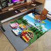 1pc Robocar Poli Adventure Carpet for Playroom Bedroom Living Room Sofa Home Decor,kids Game Area Rug Non-slip Floor Mat Y730158