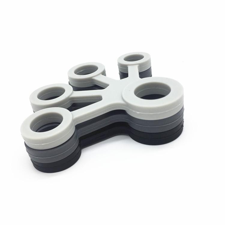 In-Stock Silicone Finger Resistance Band Hand Exerciser and Rehabilitation Trainer