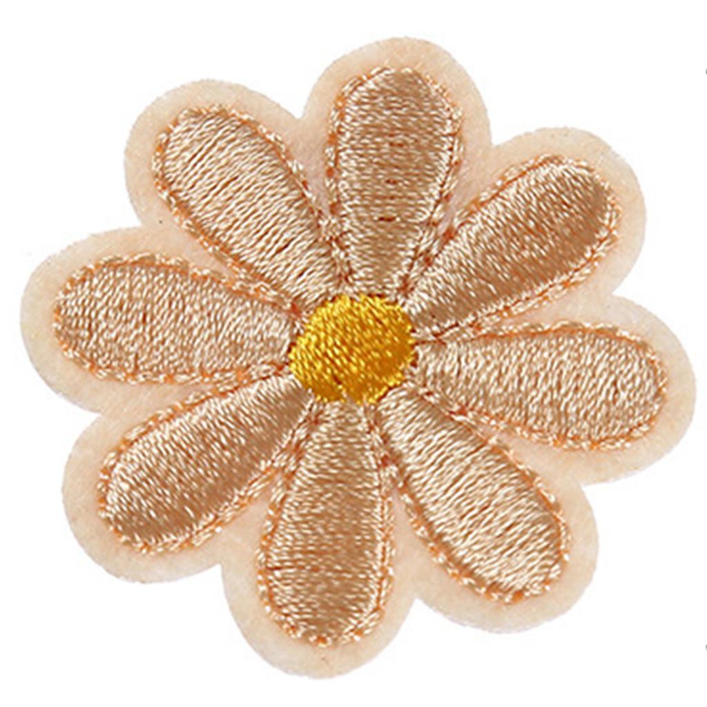 28Pieces Embroidered Flower Applique Patches Iron On Flower Patches for Kid Clothing Jeans Jackets Hat Embellishment