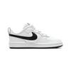 New Nike Court Borough Low 2 White Black PS BQ5451-104