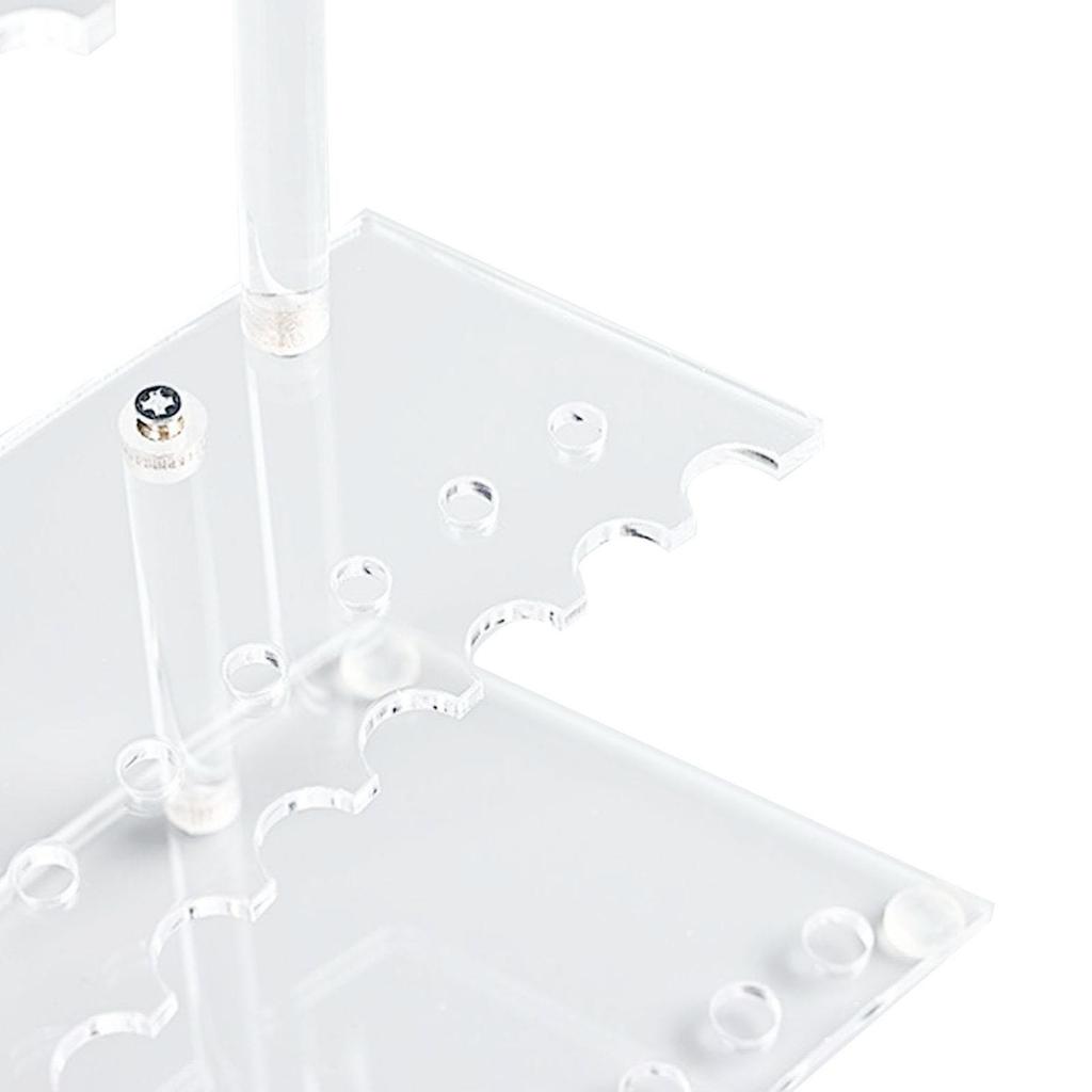 Pen Stand Organizer Multifunction Lightweight Sturdy Makeup Brush Rack Holder for Tabletop