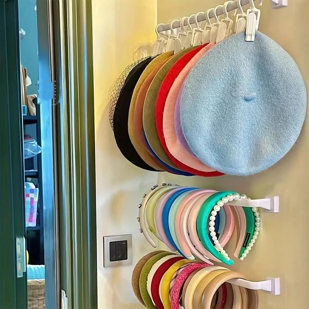 Wall-Mounted Hair Hoop Storage Rack Display Stand Scratch Resistant Headband Display Stand Organizer Jewelry Organizer