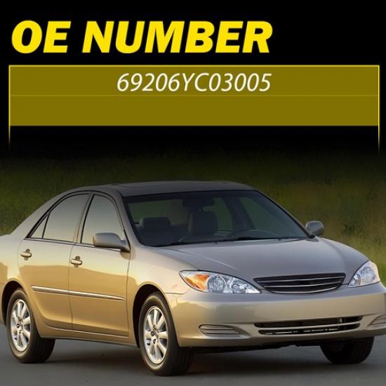 for 37408 Toyota Camry Interior ide Handle Door Beige Chrome lEFT 1pc