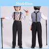 Stylish Boys Grandfather Costume Made Of Soft Polyester For Fun Role Playing Activities