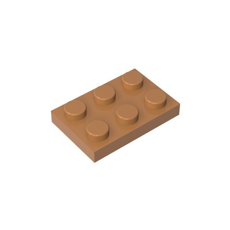 50 pezzi 3021 Mattoncino Piatto 2x3 Punti Giocattoli Per Edifici Tecnici Blocchi Giocattoli Per Bambini Compatibile Educativo Creativo Fai da Te MOC