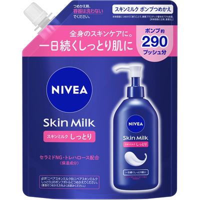Nivea Kao Nivea Skin Milk Moist Pink Ricarica 290g