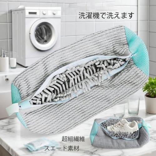 2-Piece Shoe Washing Net Set with Hooks: Anti-deformation, Machine Washable, Durable, Easy To Store, Compact and Lightweight, Ideal for Sneakers, Brea
