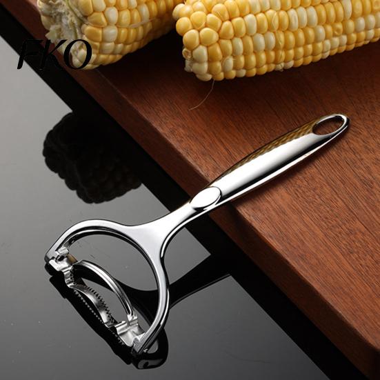 Corn Peeler Stripper Tool, Manual Remover for Fresh Corn, Versatile Tool Ergonomic Kernel Shucker BBQ Home Kitchen Multi-Functional