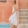 YYFS Women's Fashion Summer Spring Polka Dot Print Sleeveless Casual Dresses