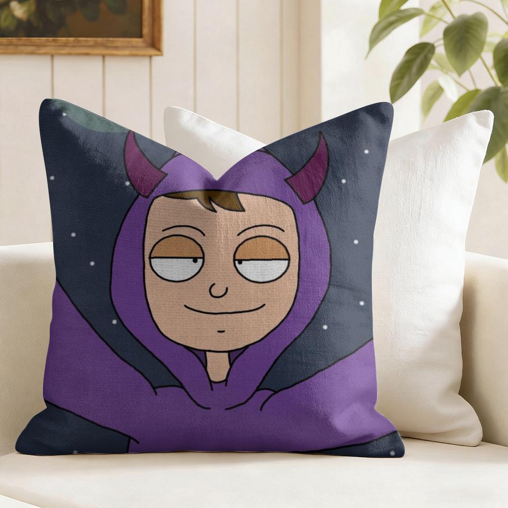Rapper Tthasup Cushion Cover Natural Linen Double Sided Print Throw Pillow Case for Sofa Couch Home Decor