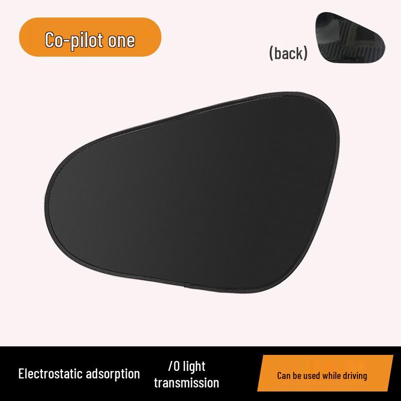 Static Film Sunshade for Car Side Windows: Privacy, Heat Insulation, & Sun Protection