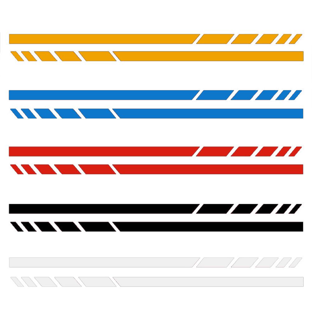 2PCS Stripes Sticker Rearview Mirror Decal For Mercedes Benz A B C E CLA S V R ML AMG W176 C117 W205 W204 W213 W212 C253 Decal