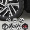 4pcs 55mm 65mm Car Styling Wheel Center Wheel Hub Cap Modification Accessories For Volkswagen Rline Golf GTI Passat Jetta Beetle
